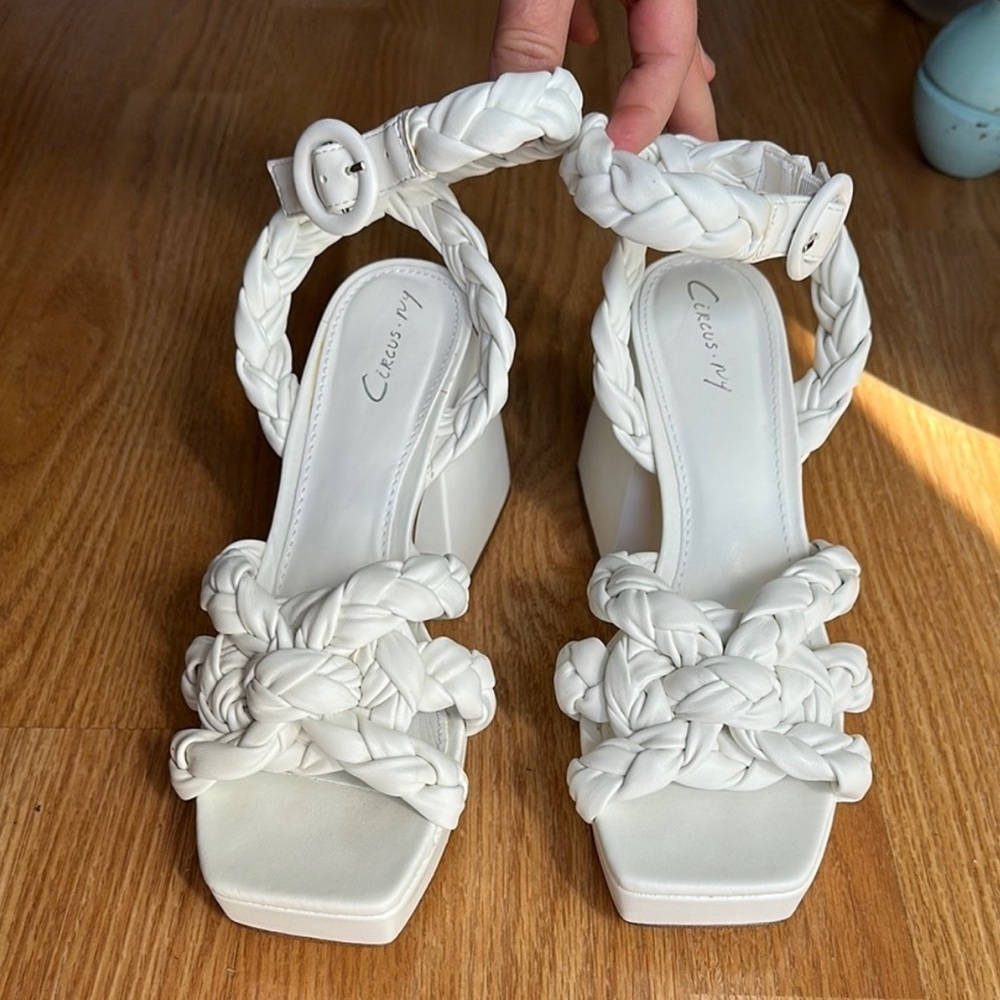 Circus NY by Sam Edelman Mable Braided Platform Sandals - Size 6.5 - Picture 2 of 7